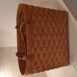 Longaberger magazine basket